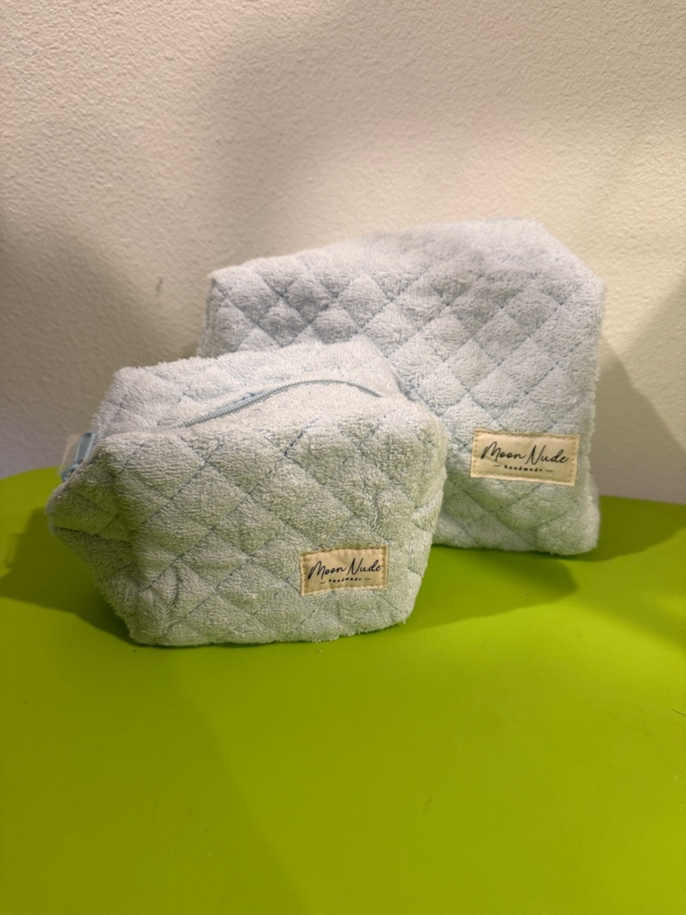 Moon Nude Sky large and mini makeup bags